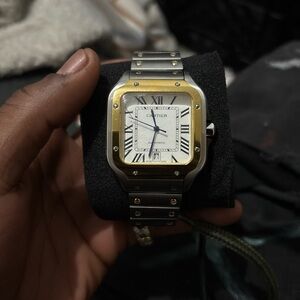Luxury Two-Tone Men's Watch